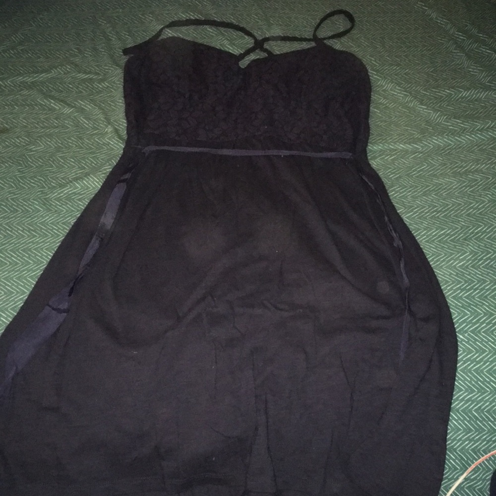 american eagle blue dress